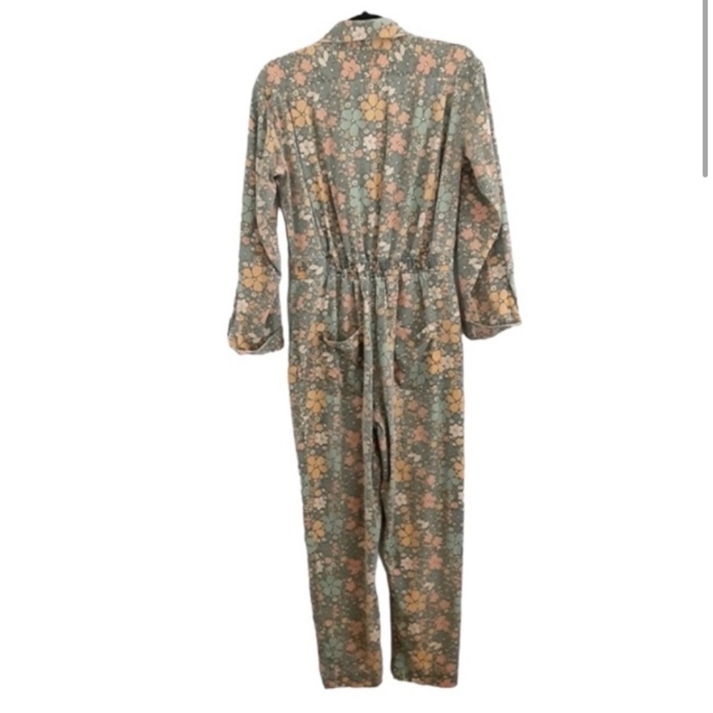Lucy & Yak Carmen Floral Boilersuit Organic Cotton The Tay Print Womens S - Picture 4 of 14